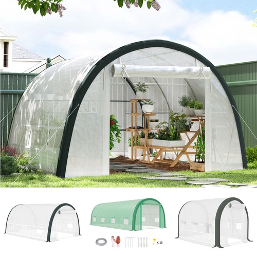 Upgraded polytunnel greenhouse - polytunnel,