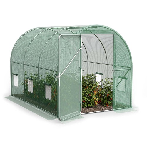 Vonhaus polytunnel greenhouse - vonhaus,