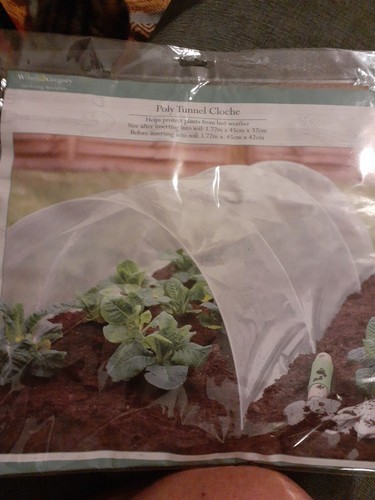 Poly tunnel cloche - tunnel, metres