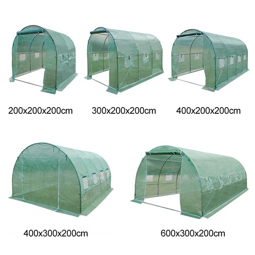Walk greenhouse galvanised - walk-in,