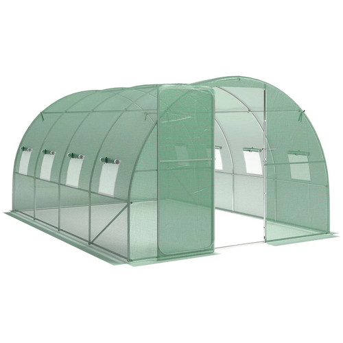 Polytunnel greenhouse 3x4m - polytunnel,