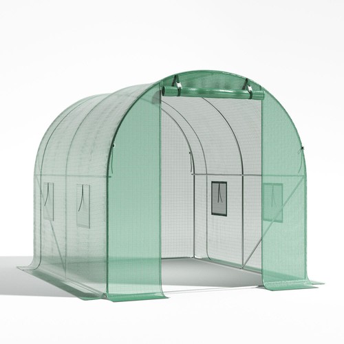 Walk polytunnel galvanised - walk-in,