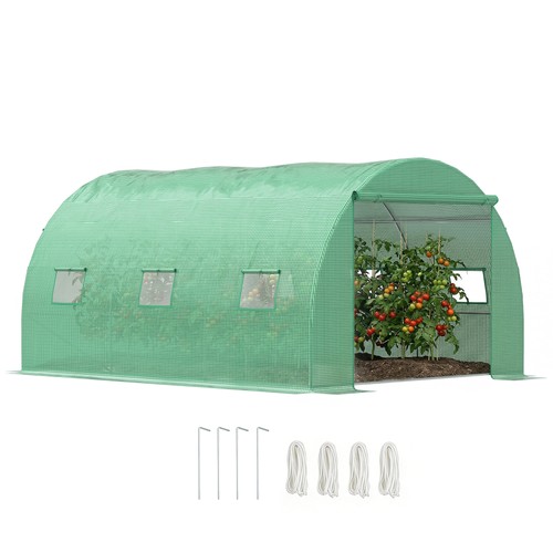 Outsunny tunnel greenhouse - outsunny,